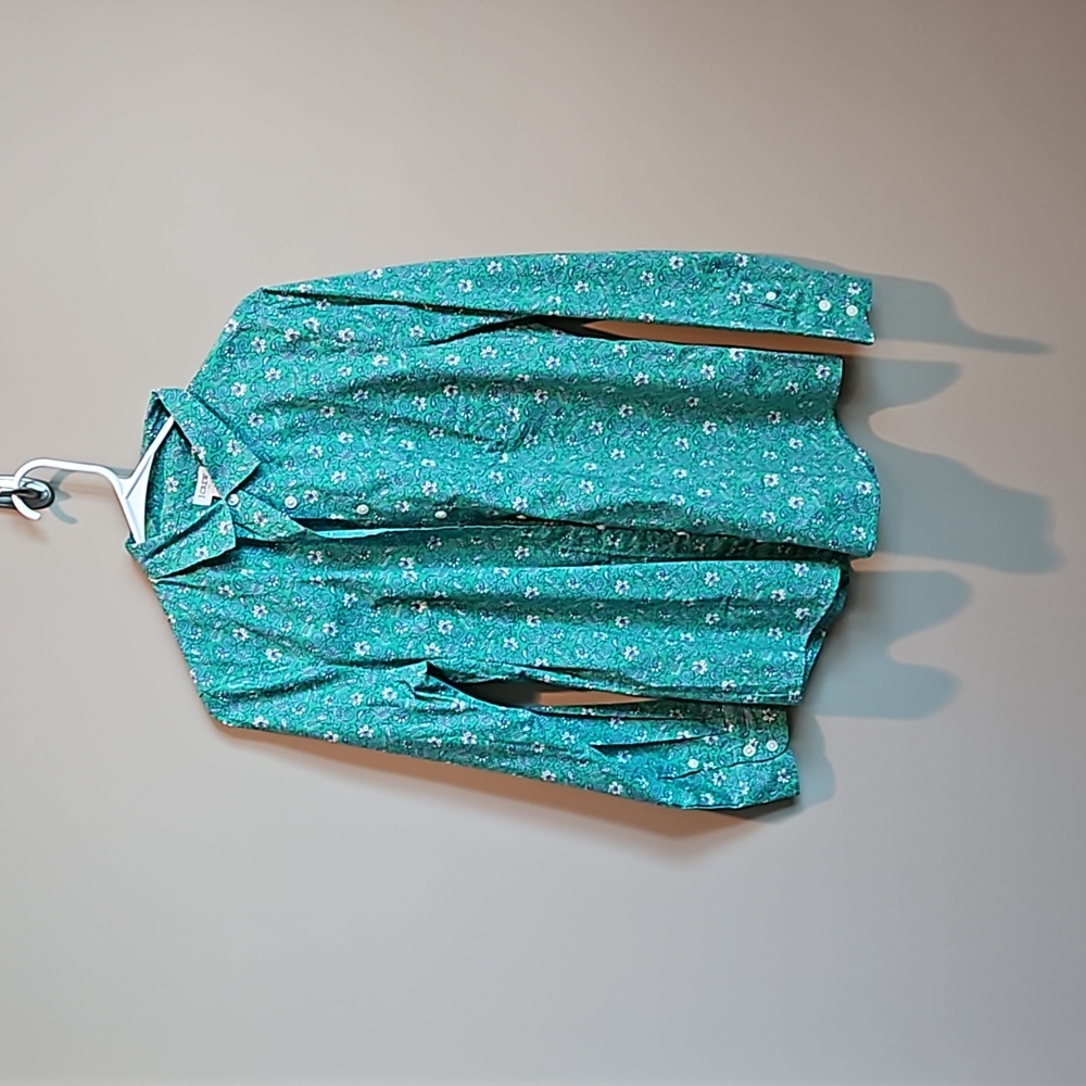 JCrew Patterned Blouse